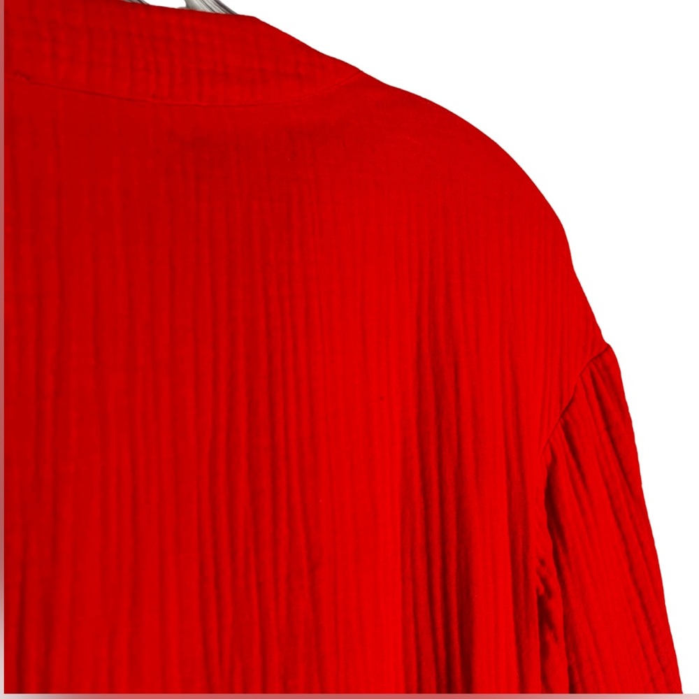 Cinq à Sept Vibrant Red Women's Robe - Picture 7 of 9